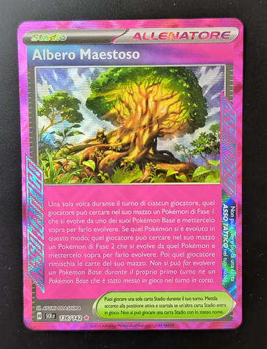 Carta pokemon albero maestoso - albero,