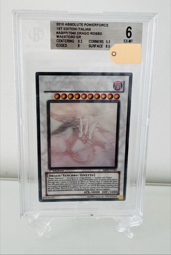 Konami drago rosso - yu-gi-oh!,