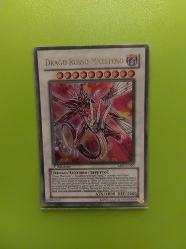 Drago rosso maestoso - yu-gi-oh!,