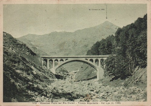 Torino viù maestoso ponte sul - viù,
